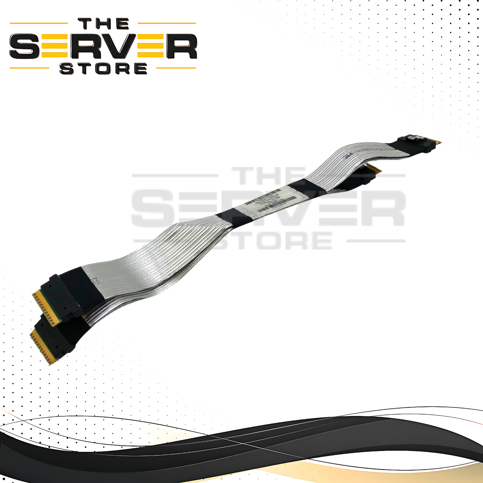 Supermicro 85cm Slimline SAS SFF-8654 to SFF-8654 12Gb/s Cable CBL-SAST-122EF-85