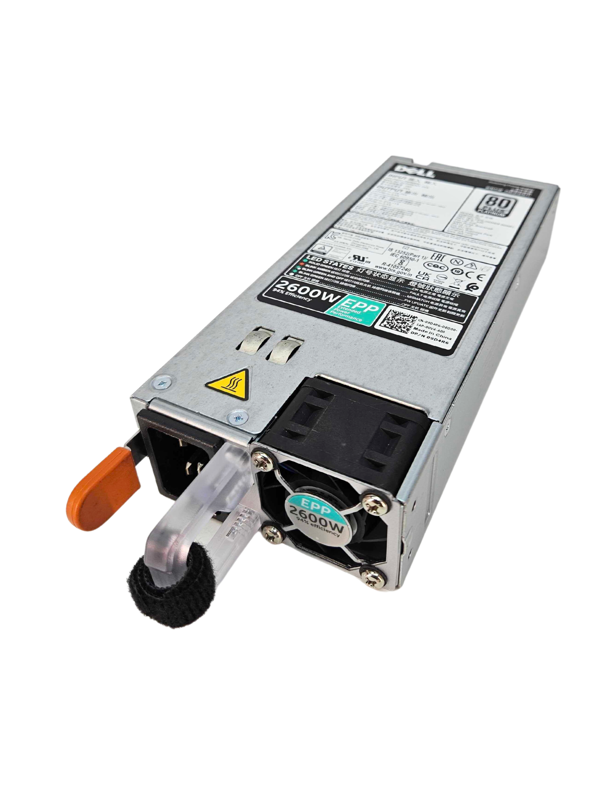 Dell 2600W EPP 80Plus Platinum Power Supply (9D4R6)