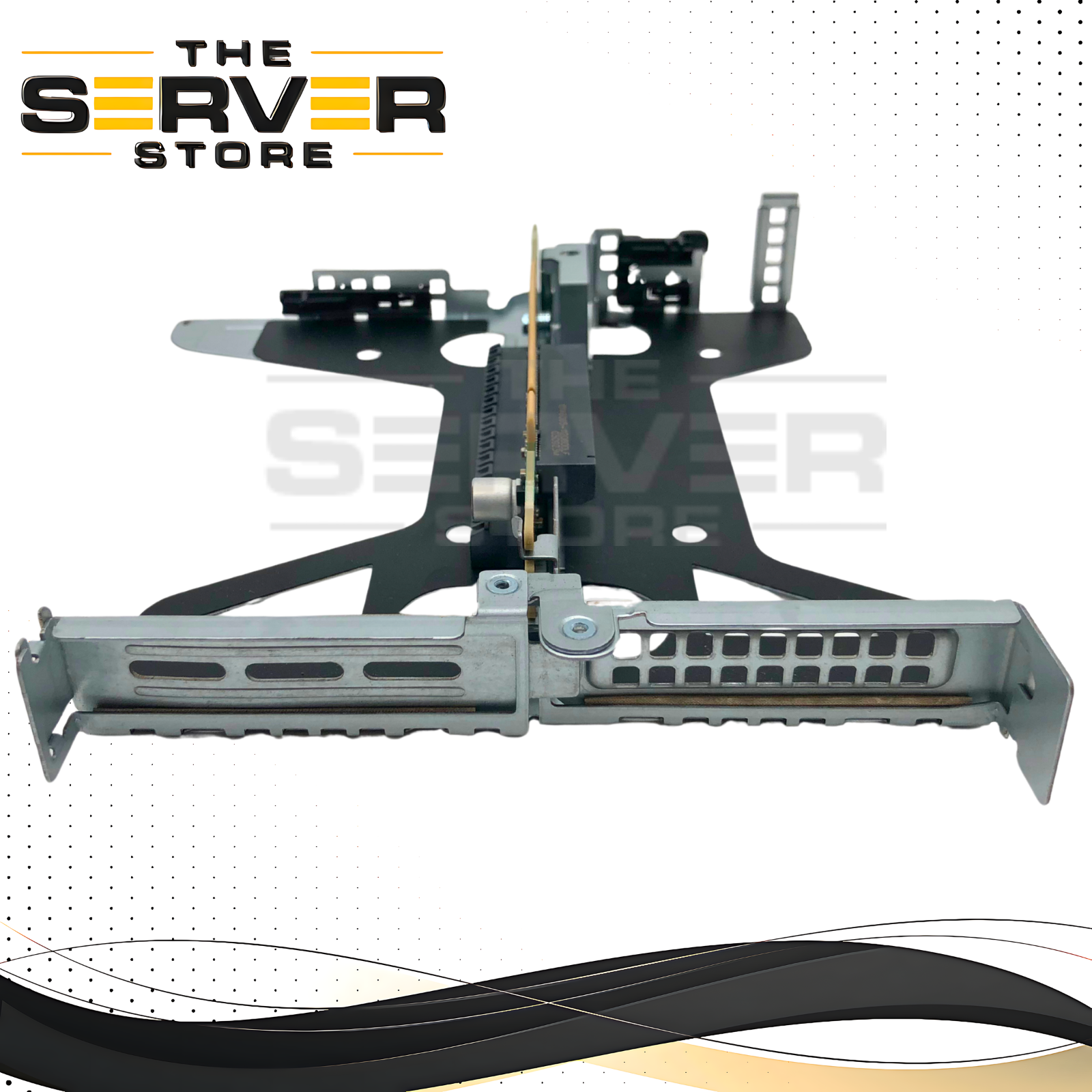 Dell PowerEdge R250 / R350 Server PCIe Gen4 x16 Riser Card Assembly with Cage. P/N: 3WNVY, 03WNVY.