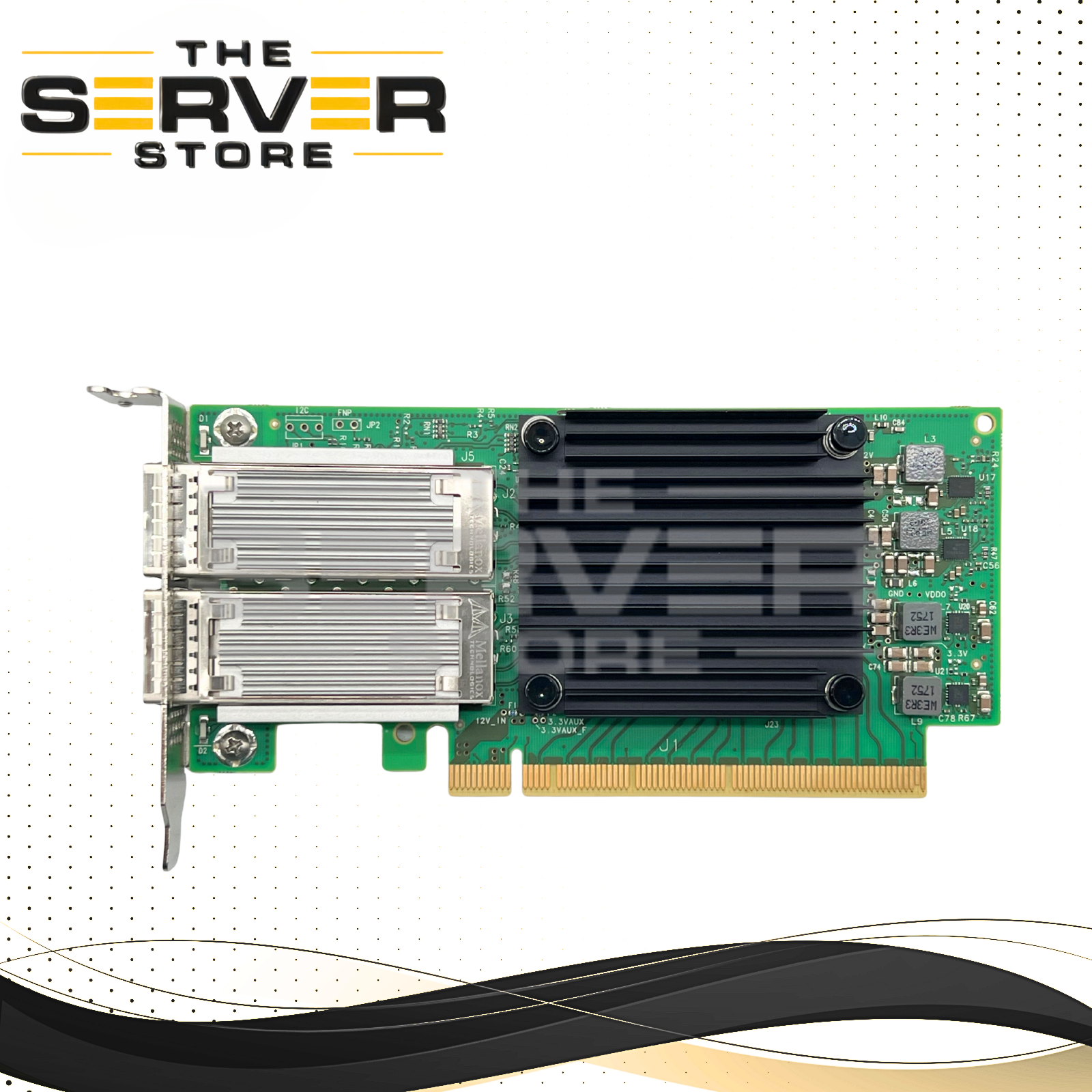Mellanox CX556A ConnectX-5 VPI 2P QSFP28 Ethernet/InfiniBand NIC MCX556A-ECAT  (Low Profile Bracket)