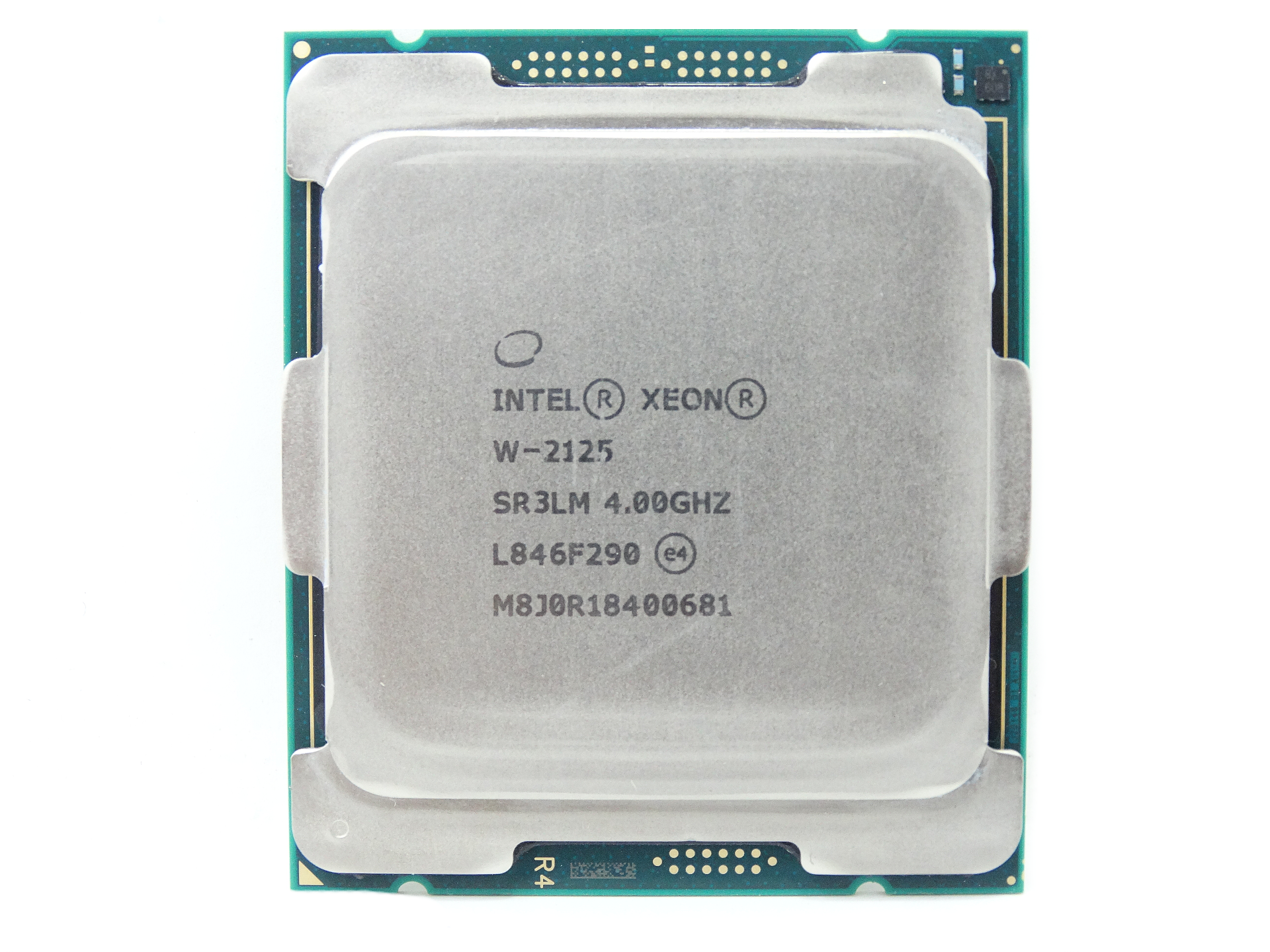 Intel Xeon Quad-Core W-2125 4GHz 8.25MB FCLGA2066 14NM 120W CPU Processor (SR3LM)