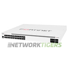 Carregar imagem no visualizador da galeria, NEW Fortinet FS-524D 24x 1GB RJ45 4x SFP+ 2x QSFP+ Local Management Only Switch
