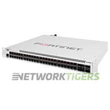 Carregar imagem no visualizador da galeria, Fortinet FS-548D-FPOE 48x PoE+ RJ45 4x SFP+ 2x QSFP+ Registrable Switch
