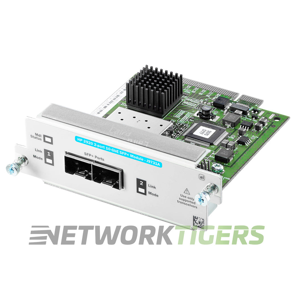 NEW HPE Aruba J9731A 2920 Series 2x 10GB SFP+ Switch Module