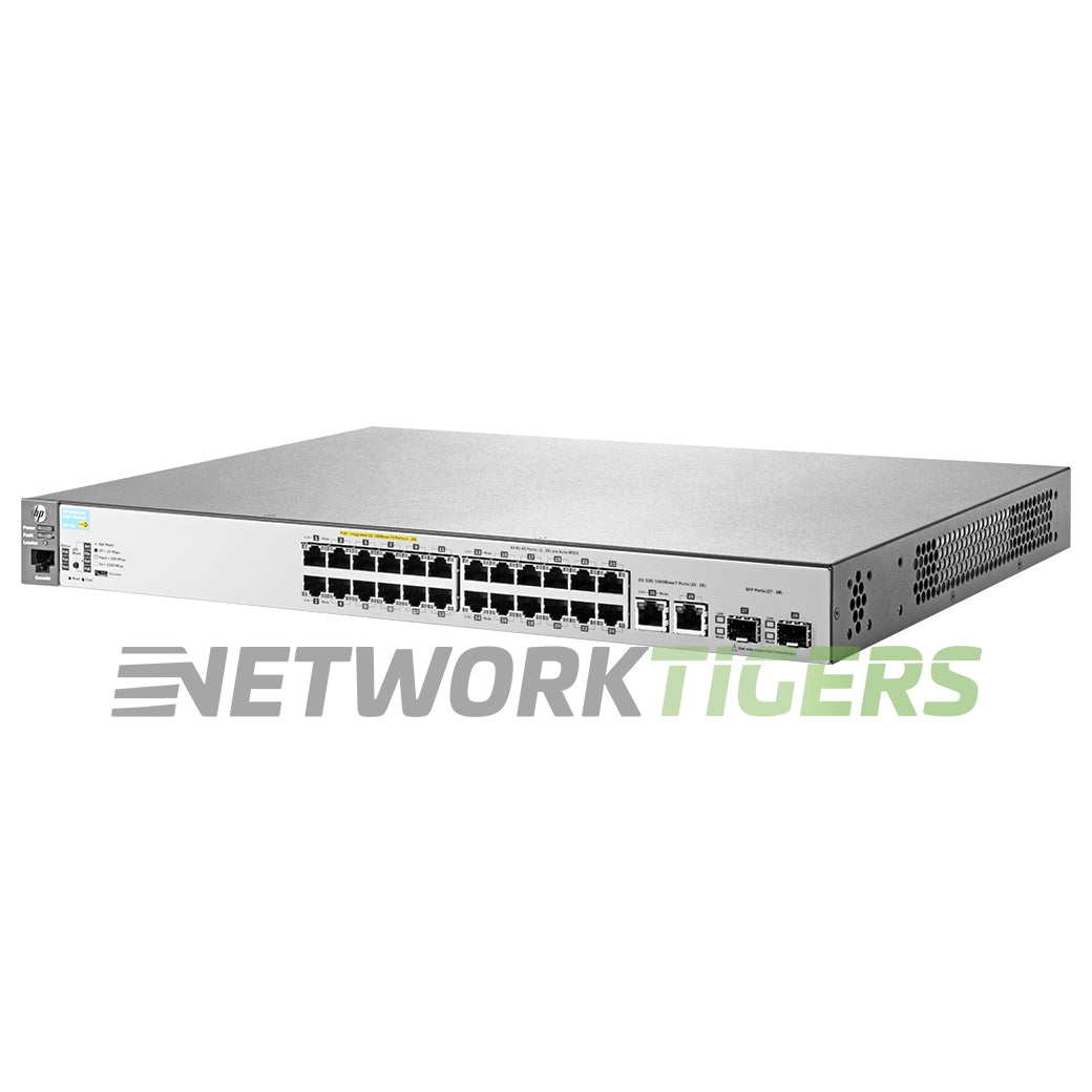 HPE Aruba J9779A 2530-24-PoE+ 24x FE PoE+ RJ45 2x 1GB RJ45 2x 1GB SFP Switch