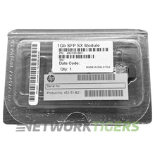 Carregar imagem no visualizador da galeria, NEW HPE 453153-001 453577-001 1GB BASE-SX 850nm MMF SFP Transceiver
