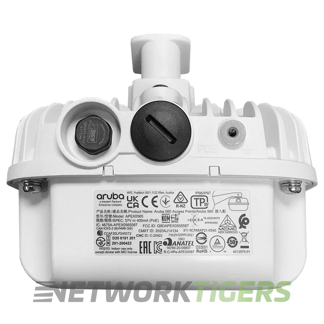 HPE Aruba R4W44A AP-565 (US) 802.11ax Wi-Fi 6 2x2:2 Outdoor WAP