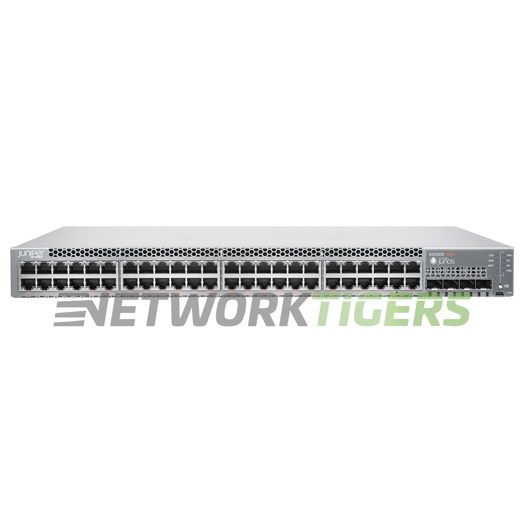 Juniper EX2300-48P EX2300 Series 48x 1GB PoE+ RJ45 4x 10GB SFP+ Switch