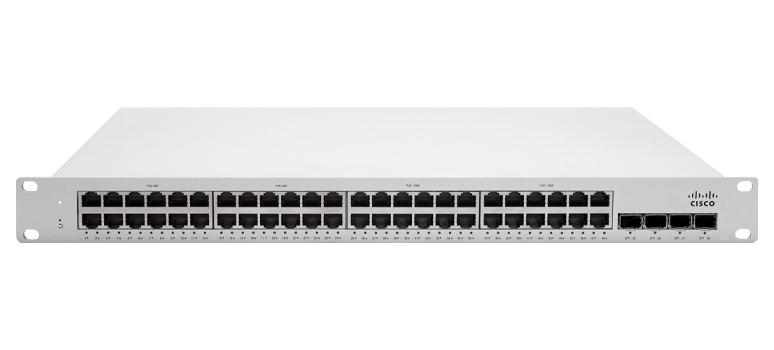 Cisco Meraki MS210-48LP-HW Refurbished 48-Port PoE+ Layer 2 Switch — Unclaimed