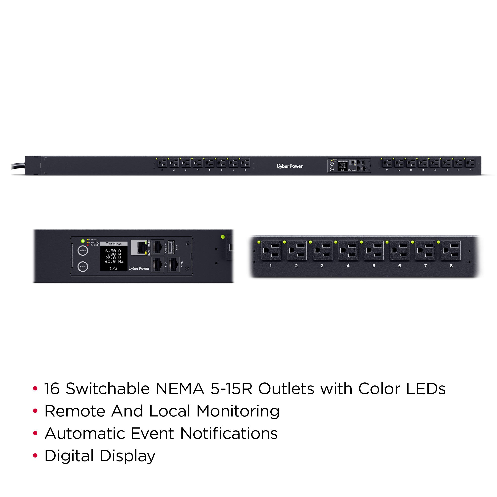 CyberPower PDU41116 Switched