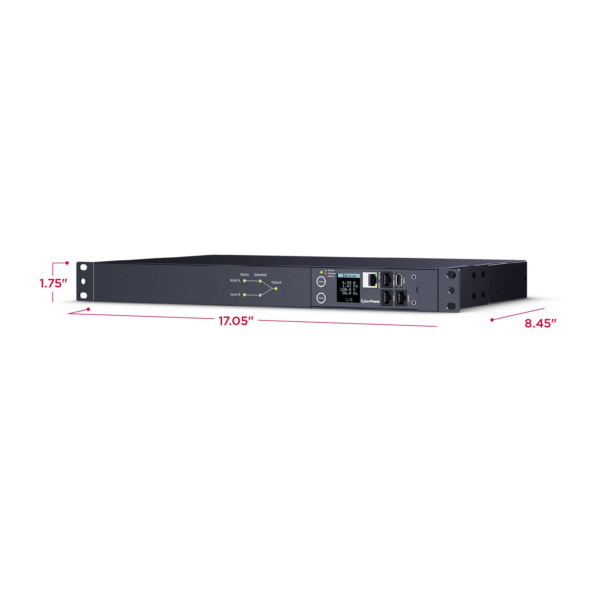 CyberPower PDU44004 Switched ATS