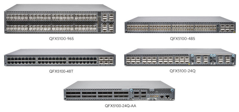 Juniper QFX5100-48S-AFI Refurbished 48-Port 10GbE Layer 3 Switch