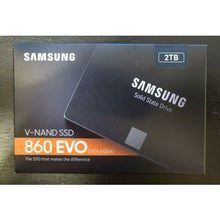 Carregar imagem no visualizador da galeria, Samsung 860 EVO 2TB SATA 6Gb/s 2.5&quot; Internal SSD Model: MZ-76E2T0 MZ-76E2T0B/AM  887276231938 Disco - MFerraz Tecnologia
