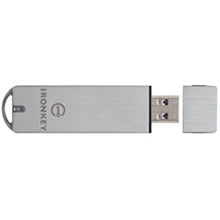 Carregar imagem no visualizador da galeria, Kingston IronKey Basic S1000 Encrypted Flash Drive IKS1000B/4GB Pendrive - MFerraz Tecnologia
