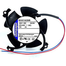 Cargar imagen en el visor de la galería, Enfriador de ventilador ebmpapst DV4114/2NR 24V 850MA 20.5W
