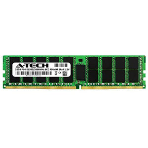 A-Tech 32GB Memory for Dell PowerEdge R440, T440, R540, R640, T640, M640, FC640, R740, R740XD, R940, C6420 | DDR4 2666MHz ECC RDIMM PC4-21300 2Rx4 1.2V 288-Pin DIMM Server RAM Upgrade Module - MFerraz Tecnologia