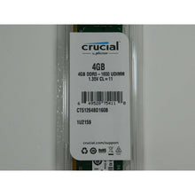 Cargar imagen en el visor de la galería, 4GB DDR3L 1600 UDIMM PC3L 12800 - CT51264BD160B 649528754110-FoxTI
