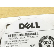 Cargar imagen en el visor de la galería, 4X1DR DELL 900GB 10K 6G SFF 2.5&#39;&#39; SAS HDD WD9001BKHG 04X1DR W/ tray-FoxTI
