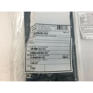 7606 Cisco PWR-2700-DC 2700W POWER SUPPLY for CISCO7606 CISCO7606-S 341-0033 KMJ 746320877808-FoxTI