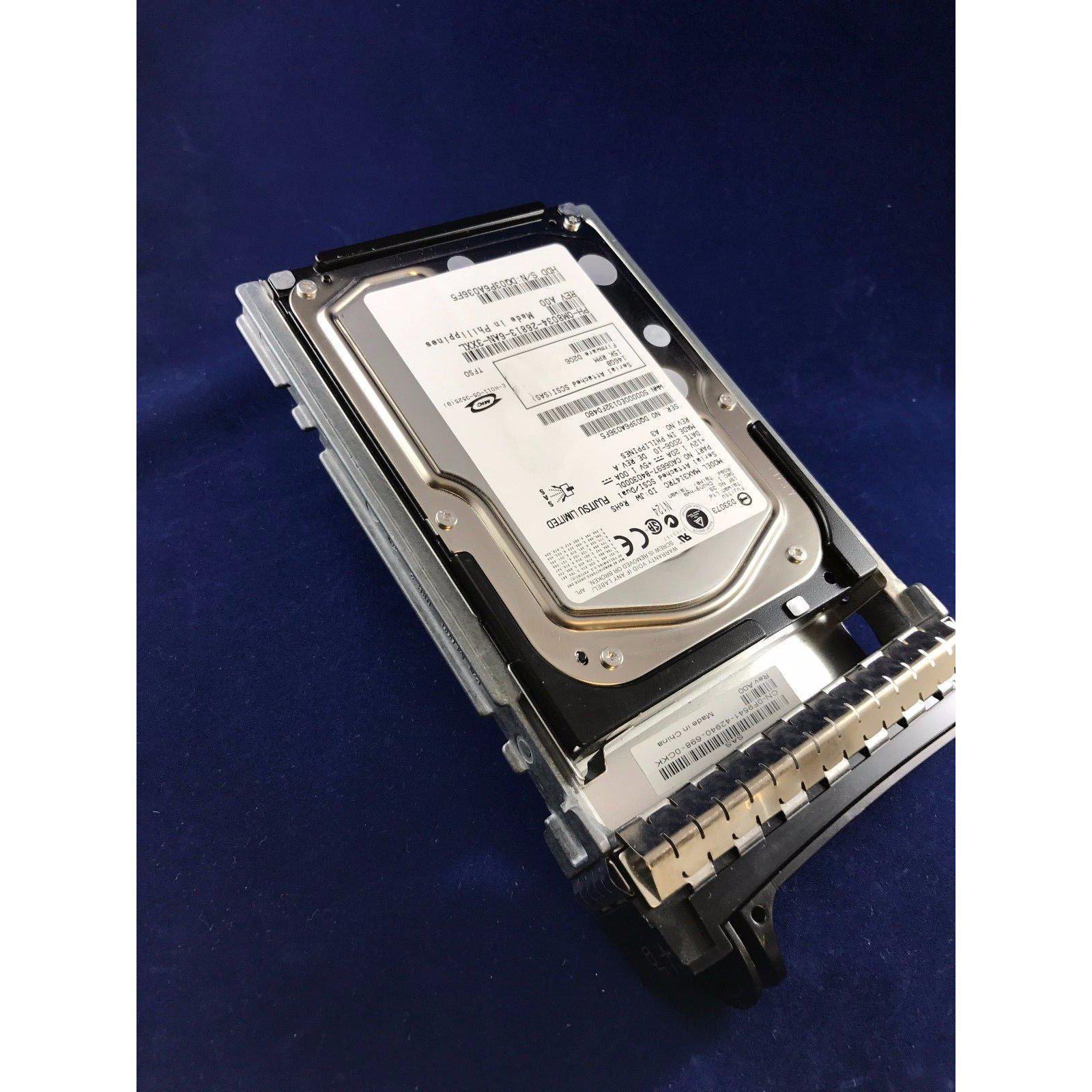 Dell M8034 146GB 15K SAS 3.5" hot-plug hard drive MAX3147RC CA06697-B40300DL