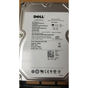 Dell YP777 Seagate ST3500620SS 500GB 7200RPM 3.5" SAS Enterprise HDD with Tray-FoxTI