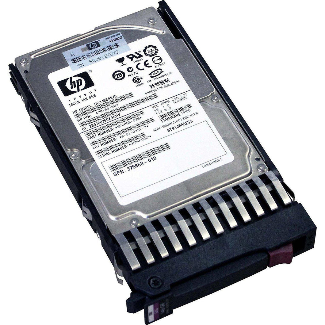 HD 146GB SAS 10k RPM 2.5