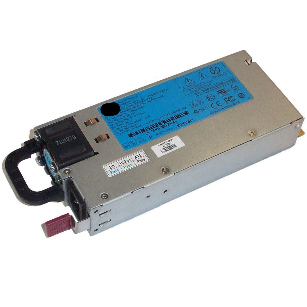 HP POWER SUPPLY 750W HOT PLUG 94% PLC FOR HP PROLIANT DL360 DL380 G7 599383-001 706695188565-FoxTI