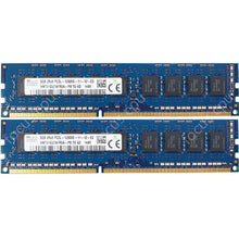 Carregar imagem no visualizador da galeria, Hynix 16GB KIT 2X8GB PC3L-12800E DDR3-1600Mhz 1.35V 240Pin ECC Unbuffered Memory-FoxTI
