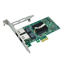 Carregar imagem no visualizador da galeria, Intel 82576 Chip E1G42ET 1.25G Gigabit PCI Express 2.0 X1 Ethernet Converged Network Adapter (NIC), Dual RJ45 Copper Ports-FoxTI

