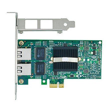 Carregar imagem no visualizador da galeria, Intel 82576 Chip E1G42ET 1.25G Gigabit PCI Express 2.0 X1 Ethernet Converged Network Adapter (NIC), Dual RJ45 Copper Ports-FoxTI
