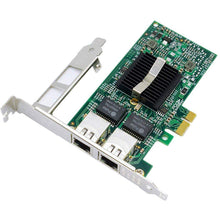 Carregar imagem no visualizador da galeria, Intel 82576 Chip E1G42ET 1.25G Gigabit PCI Express 2.0 X1 Ethernet Converged Network Adapter (NIC), Dual RJ45 Copper Ports-FoxTI
