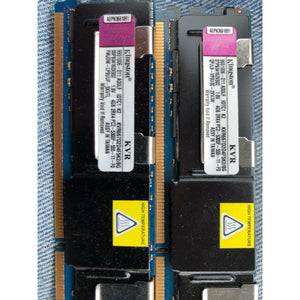 Kingston KVR667D2D4F5K2/8G 8GB Kit (4GBx2) PC2-5300 667MHZ CL5 740617106763-FoxTI