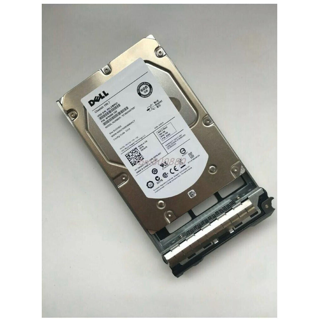 DELL 0W347K W347K J762N ST3600057SS 600GB 6G 15K 3.5" SAS Hard Drive W/F238F - (561) 808-9569