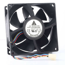 Carregar imagem no visualizador da galeria,  Delta  AFC0912DF  fan 12V 1.43A 90*90*32mm 4pin PWM Cooler - MFerraz Tecnologia
