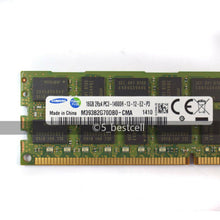 Cargar imagen en el visor de la galería, Memoria Samsung 32GB 2x16GB MODULE PC3-14900R 2RX4 DDR3 1866MHZ RDIMM REG ECC MEMORY Ram - MFerraz Tecnologia
