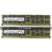 Cargar imagen en el visor de la galería, Memoria Samsung 32GB 2x16GB MODULE PC3-14900R 2RX4 DDR3 1866MHZ RDIMM REG ECC MEMORY Ram - MFerraz Tecnologia
