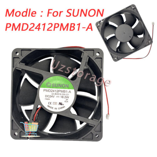 Fit Sunon PMD2412PMB1-A Inverter Fan 18.2W 2-Pin (2).B4916.GN.I21 120*120*38MM - MFerraz Technology