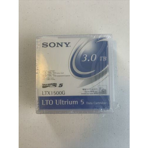 Fita SONY LTX1500G  LTO 5 Ultrium 1.5 TB / 3.0 TB Data Cartridge - MFerraz Tecnologia