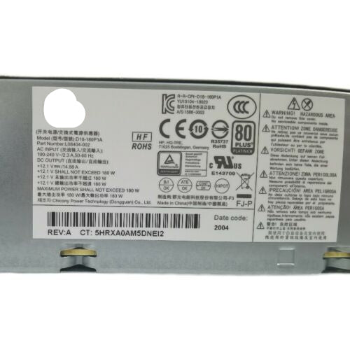 Power supply PA-1181-3HC L08404-001 for HP 400g5 600 g5 sff 180W fonte - MFerraz Tecnologia