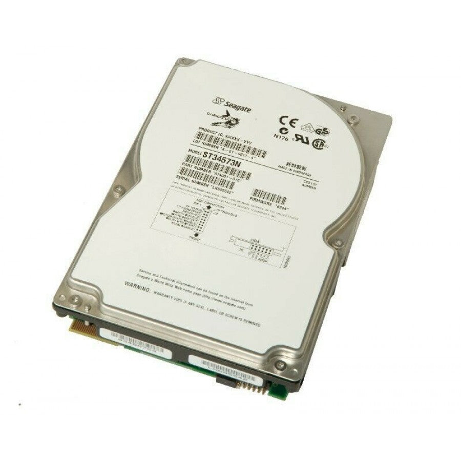 Barrcuda 9LP (ST34573N) 4.5GB,7200RPM, 50 Pin Scsi,3.5",Firmware 6244 Disco